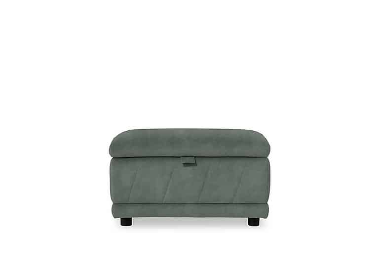 Genius Fabric Storage Footstool - Dexter Fern