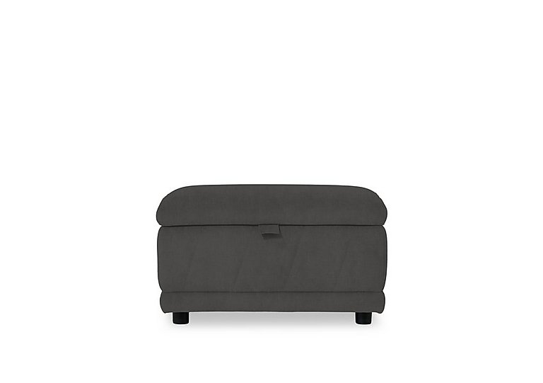 Genius Fabric Storage Footstool - Opulence Granite