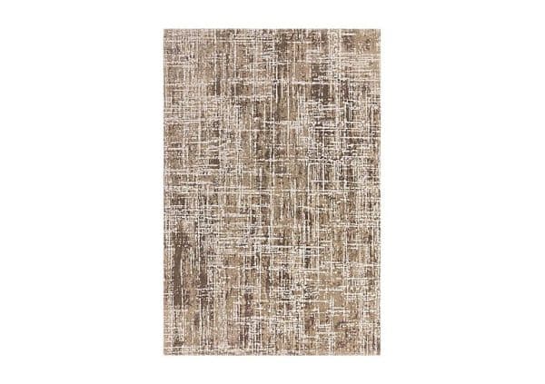 Kuza Abstract Rug  120cm x 170cm  Beige | Bed Sava