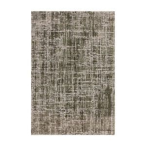 Kuza Abstract Rug  200cm x 290cm  Green | Bed Sava