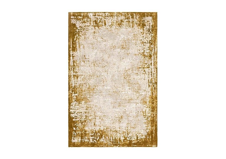 Kuza Border Rug  120cm x 170cm  Gold | Bed Sava