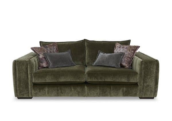 Oh So Glam Garland 4 Seater Split Frame Sofa | Bed Sava
