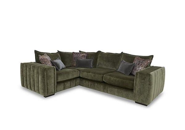 Oh So Glam Garland Left Hand Facing Corner Sofa | Bed Sava