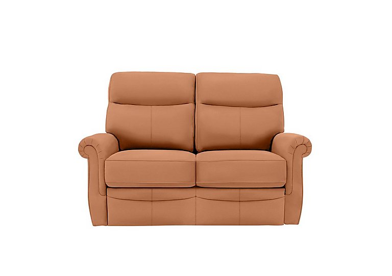 G Plan  Avon Small 2 Seater Leather Sofa  Texas Tan | Bed Sava