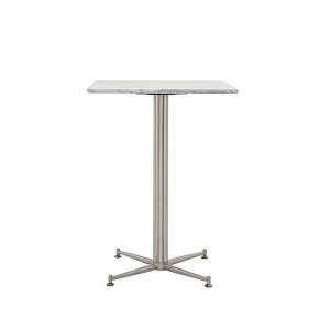 Cortina Square Bar Table  70 cm  Carrara Marble | Bed Sava