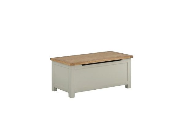 Atlantic Blanket Box  Stone | Bed Sava
