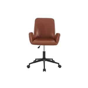 Emerson Swivel Office Chair  Brown | Bed Sava