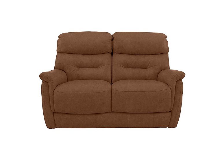 Chicago 2 Seater Fabric Sofa - Hazelnut