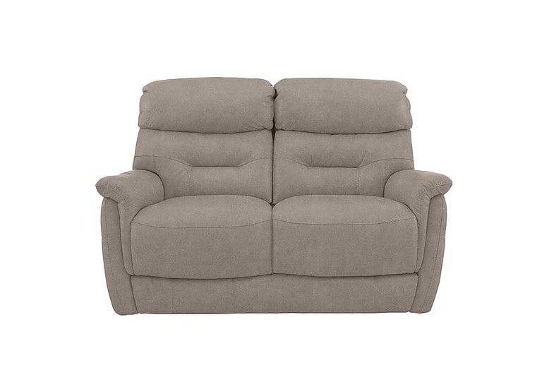 Chicago 2 Seater Fabric Sofa - Silver