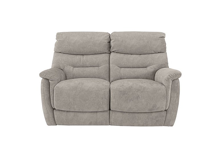 Chicago 2 Seater Fabric Battery Recliner Sofa - Grey