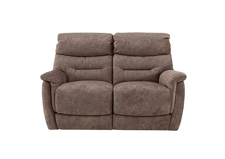 Chicago 2 Seater Fabric Battery Recliner Sofa - Mink
