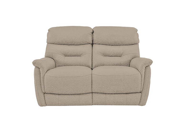 Chicago 2 Seater Fabric Battery Recliner Sofa - R28 Beige
