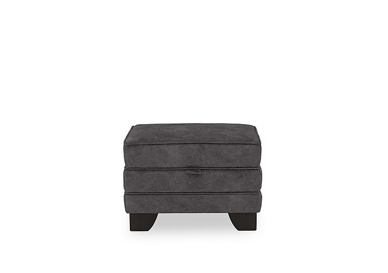 Ariana Small Storage Footstool - Moleskin