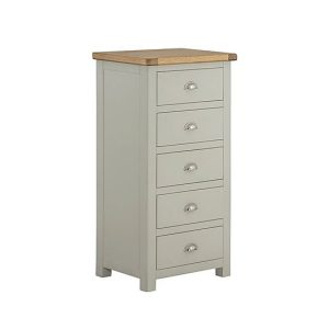 Atlantic 5 Drawer Tall Chest | Bed Sava