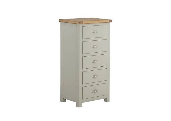 Atlantic 5 Drawer Tall Chest | Bed Sava