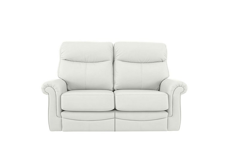 G Plan - Avon 2 Seater Leather Power Recliner Sofa - Oxford Chalk