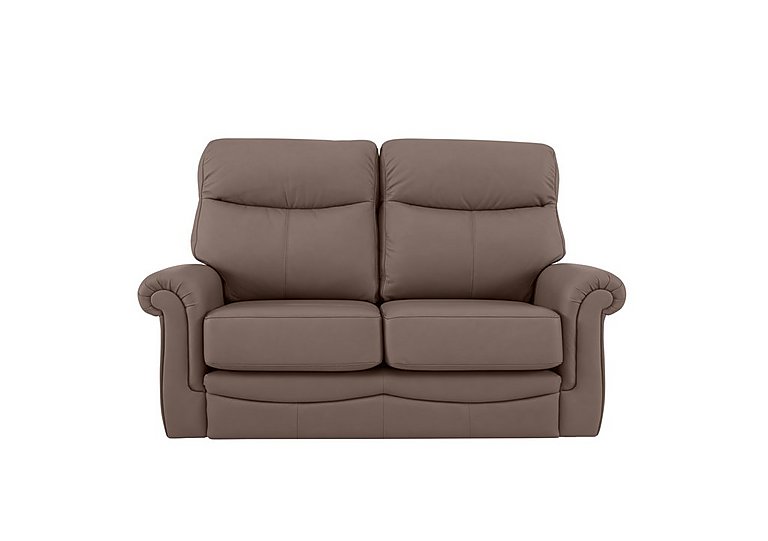 G Plan  Avon 2 Seater Leather Sofa  No Recliner  Oxford Chocloate | Bed Sava