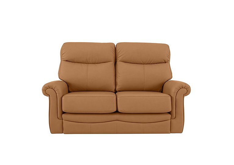 G Plan - Avon 2 Seater Leather Sofa - No Recliner - Cambridge Tan