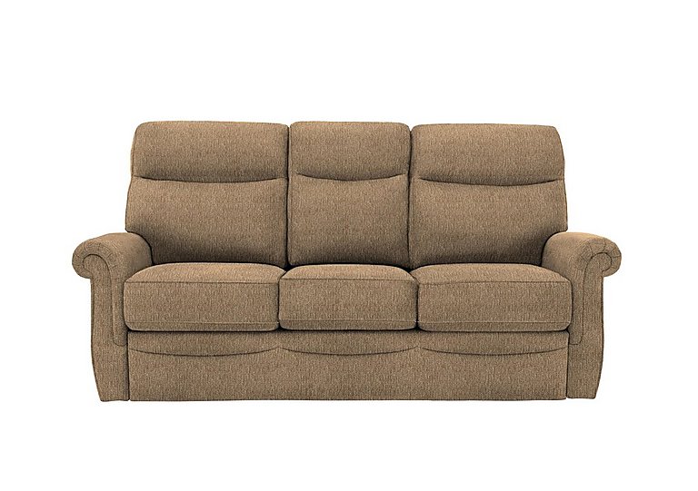 G Plan - Avon 3 Seater Fabric Sofa - No Recliner - Boucle Cocoa