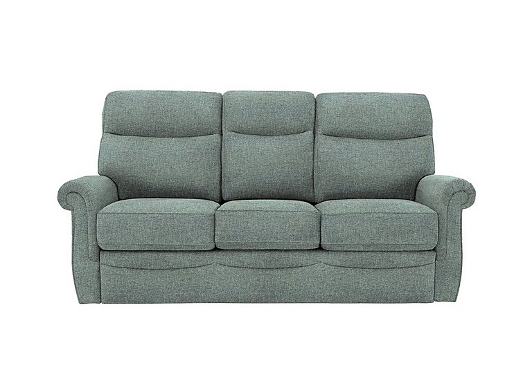G Plan - Avon 3 Seater Fabric Sofa - No Recliner - Dapple Kingfisher