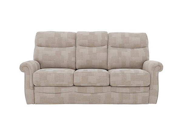 G Plan  Avon 3 Seater Fabric Sofa  No Recliner  Faro Mist | Bed Sava