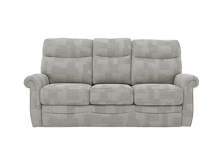 G Plan - Avon 3 Seater Fabric Sofa - No Recliner - Faro Sky