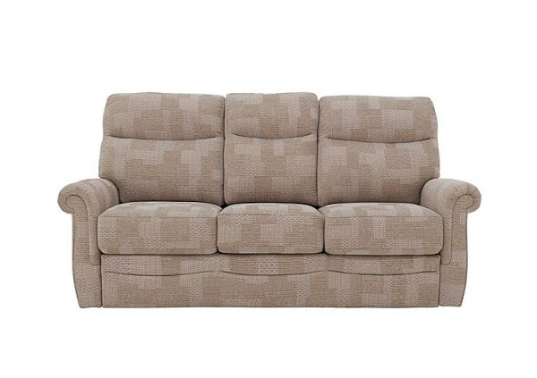 G Plan  Avon 3 Seater Fabric Sofa  No Recliner  Faro Sand | Bed Sava