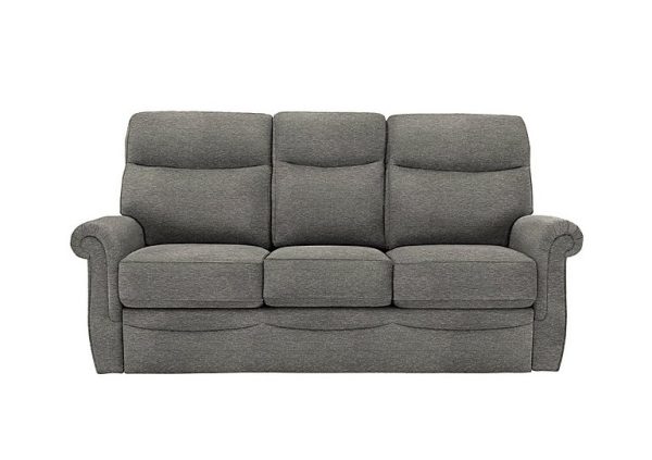 G Plan  Avon 3 Seater Fabric Sofa  No Recliner  Mirage Slate | Bed Sava