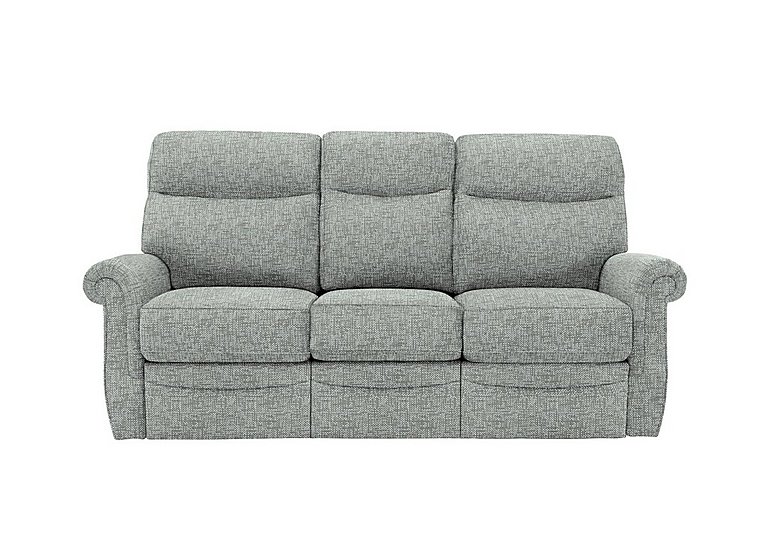 G Plan  Avon 3 Seater Fabric Manual Recliner Sofa  Remco Duck Egg | Bed Sava