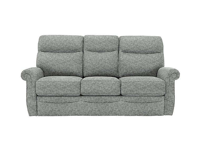 G Plan - Avon 3 Seater Fabric Sofa - No Recliner - Remco Light Grey