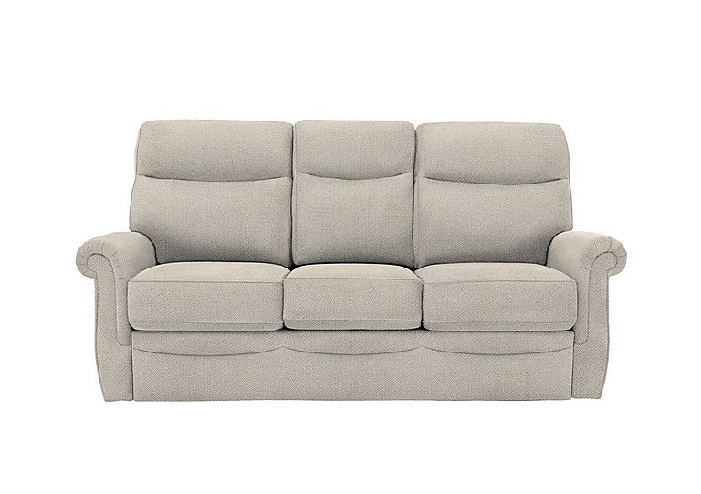 G Plan - Avon 3 Seater Fabric Sofa - No Recliner - Nebular Blush