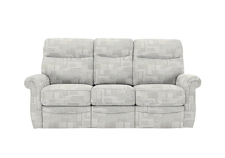 G Plan  Avon 3 Seater Fabric Manual Recliner Sofa  Lydia Blush | Bed Sava