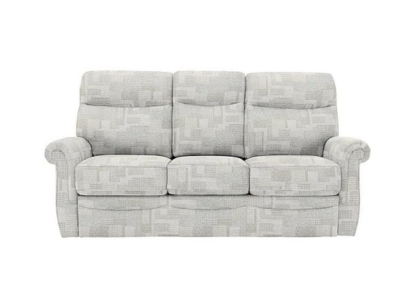 G Plan  Avon 3 Seater Fabric Sofa  No Recliner  Lydia Blush | Bed Sava