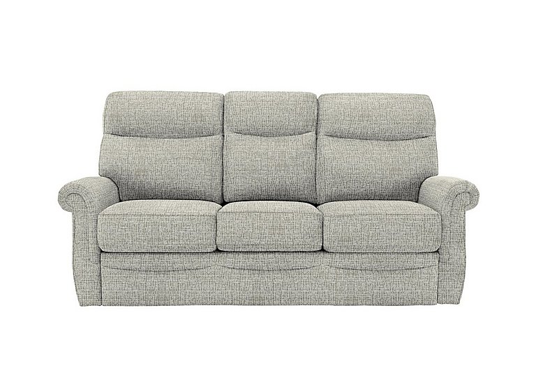 G Plan  Avon 3 Seater Fabric Sofa  No Recliner  Waffle Smoke | Bed Sava