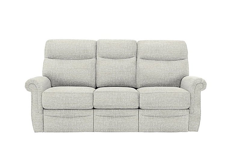 G Plan - Avon 3 Seater Fabric Power Recliner Sofa - Waffle Taupe