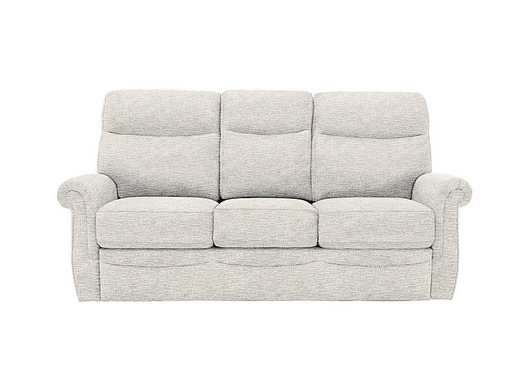 G Plan - Avon 3 Seater Fabric Sofa - No Recliner - Rush Cream