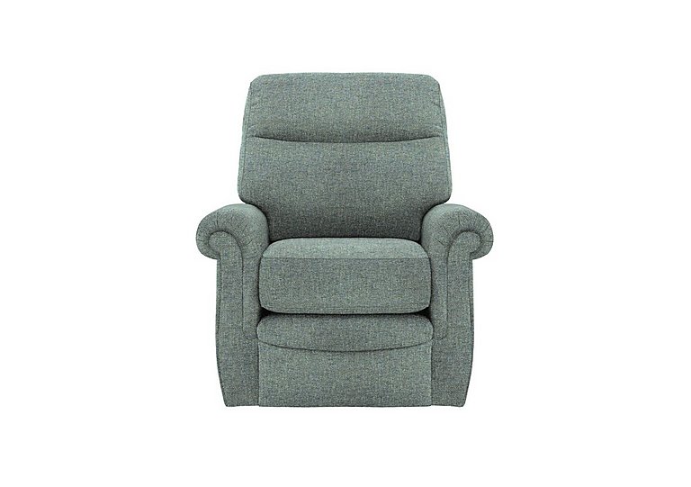 G Plan  Avon Fabric Manual Recliner Armchair  Dapple Kingfisher | Bed Sava