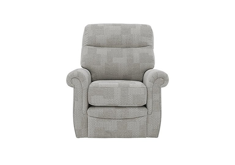 G Plan  Avon Fabric Manual Recliner Armchair  Faro Sky | Bed Sava