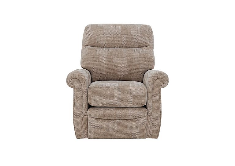 G Plan  Avon Fabric Manual Recliner Armchair  Faro Sand | Bed Sava