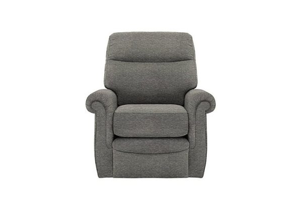 G Plan  Avon Fabric Manual Recliner Armchair  Mirage Slate | Bed Sava