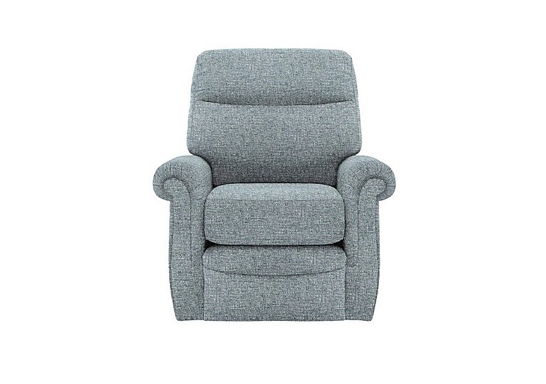 G Plan  Avon Fabric Manual Recliner Armchair  Arola Sky | Bed Sava
