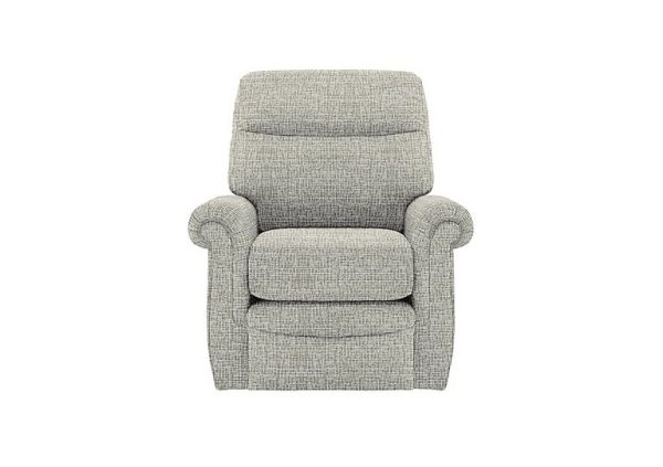 G Plan  Avon Fabric Manual Recliner Armchair  Waffle Smoke | Bed Sava