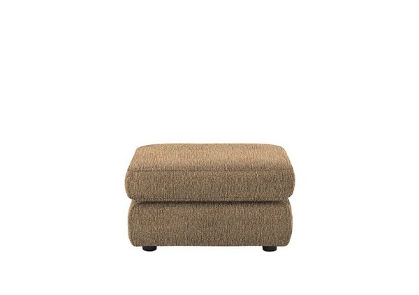 G Plan  Avon Fabric Storage Footstool  Boucle Cocoa | Bed Sava