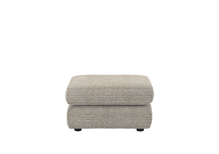 G Plan - Avon Fabric Storage Footstool - Yarn Shale