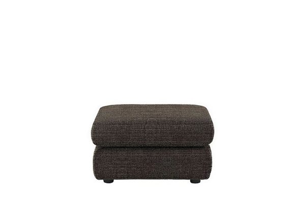 G Plan  Avon Fabric Storage Footstool  Yarn Slate | Bed Sava