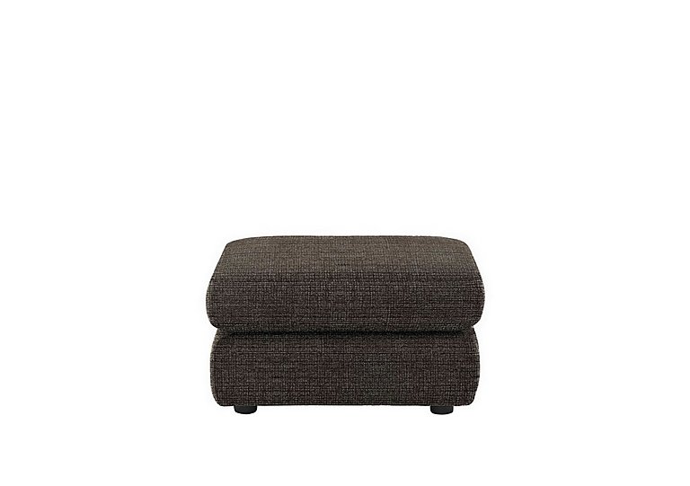 G Plan - Avon Fabric Storage Footstool - Yarn Slate