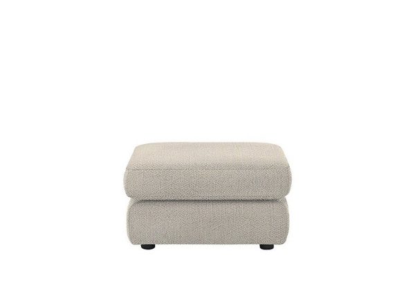 G Plan  Avon Fabric Storage Footstool  Nebular Blush | Bed Sava