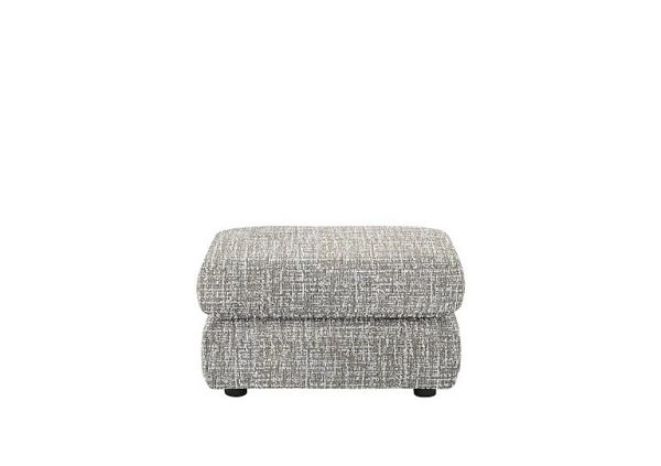 G Plan  Avon Fabric Storage Footstool  Shore Slate | Bed Sava