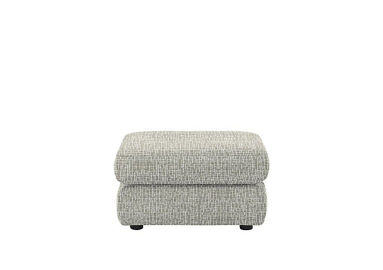 G Plan - Avon Fabric Storage Footstool - Waffle Smoke