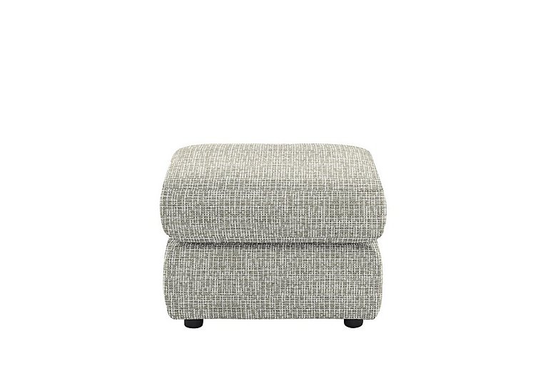 G Plan - Avon Fabric Footstool - Waffle Smoke